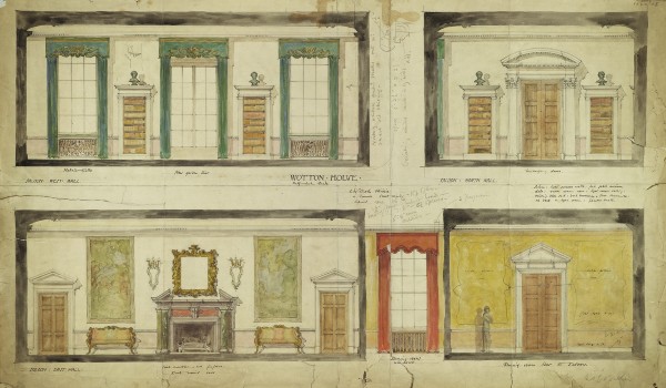 Wotton House window drawing